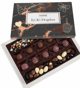 İyi Ki Doğdun Karışık Draje & Trüflü Gurme Lezzetler