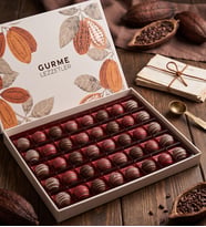 Fındık & Çilekli Trüf Büyük Gurme Lezzetler Kutusu