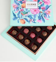 Sütlü Çilek ve Fındık Aromalı Trüf Gurme Lezzetler