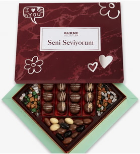 Seni Seviyorum Çakıl Taşı & Trüflü Gurme Lezzetler