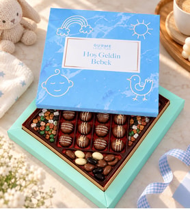 Hoş Geldin Bebek Çakıl Taşı & Trüflü Gurme Lezzetler