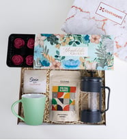 Senin İçin French Press ve Filtre Kahveli Mutluluk Kutusu