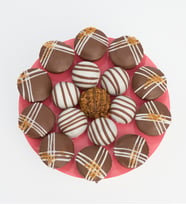 Lotus Biscoff® Bisküvili Papatya Kek Buketi
