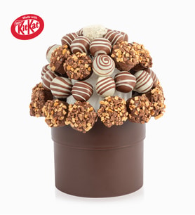 KITKAT® ile Süslemeli Trüf ve Keklerle Bir Buket Lezzet