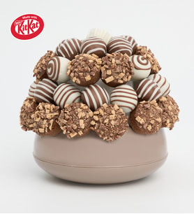 KITKAT® ile Süslemeli Trüf ve Keklerle Bir Buket Lezzet
