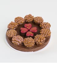 Kağıt Helvada Lotus Biscoff® Süslü ve Kalpli Kekler