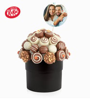 Fotoğraf Pankartlı KITKAT® ile Trüf ve Kakaolu Kekler