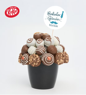 Babalar Günü Pankartlı KITKAT® ile Trüfler&Kekler