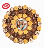 KITKAT® ile Kaplamalı Trüfler ve Gül Kekler