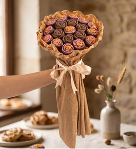 Lotus Biscoff®'lu Gül Kek Buketi