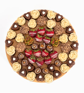 Straforda Lotus Biscoff®'lu Trüfler ve Çilekler