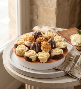 Straforda Lotus Biscoff® Trüfler ve Çilekler