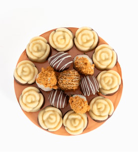 Straforda Lotus Biscoff® Trüfler ve Çilekler