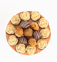 Straforda Lotus Biscoff® Trüfler ve Çilekler