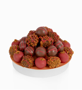 Yuvarlak Straforda Lotus Biscoff®'lu Trüfler