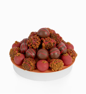 Yuvarlak Straforda Lotus Biscoff®'lu Trüfler
