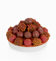 Yuvarlak Straforda Lotus Biscoff®'lu Trüfler