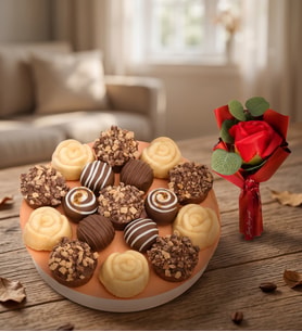 KITKAT® ile Trüfler ve Yapay Kırmızı Gül