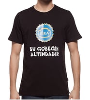 Bira Bu Göbeğin Altındadır Erkek T-shirt