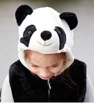 Panda Peluş Yelek