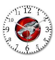Thundercats Duvar Saati Bombeli Gercek Cam