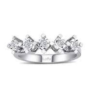 Lova 1 Karat Efektli Pırlanta Beştaş Yüzük - 1070101