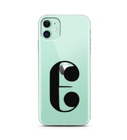 Iphone 11 Harf Tasarımlı Telefon Kılıfı E-Harfi 