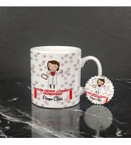 Kök Hücre ve Doku Mühendisi Kupa Bardak ve Anahtarlık Set