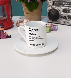 Öğretmen Türk Kahvesi Fincanı