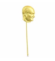 Rozet Atatürk 1,10 Gram 14 Ayar Altın