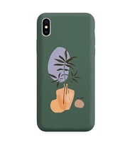 Koyu Yeşil Lansman Telefon Kılıfı Iphone XS