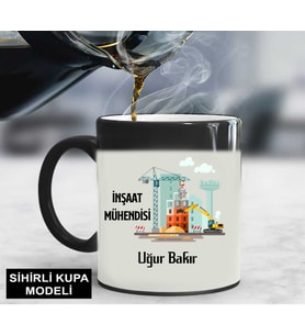 İnşaat Mühendisi Kupa Bardağı Sihirli