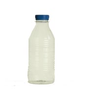 PET ŞİŞE 500 ML PLASTİK KİLİTLİ KAPAKLI ŞEFFAF YUVARLAK TABANLI 120 ADET 1001 AMBALAJ (Karışık)