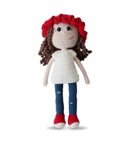 Dahiyizbiz Daphine Bebek Amigurumi Organik Oyuncak