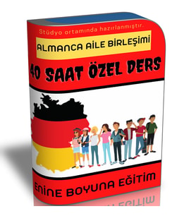 Almanca Aile Birleşimi Görüntülü Eğitim Seti
