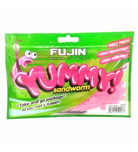 Fujin Yummy Sandworm 7Cm Silikon Yem Pink Glow