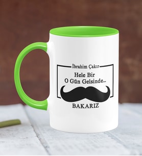BK Gift Kişiye Özel Babalar Günü Temalı Yeşil Kupa Bardak 31399y