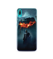 Batman Tasarım Süper Şeffaf Silikon Telefon Kılıfı Huawei Y7 Pro 2019