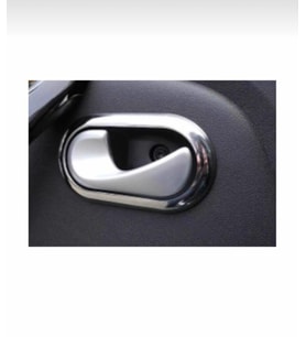 Dacia Logan Krom İç Kapı Kolu Çerçevesi 4 Prç. 2004-2012 P. Çelik