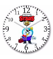 Brawl  Stars Mr Duvar Saati Bombeli Gercek Cam