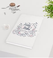 BK Gift Kişiye Özel Sevgililer Günü Beyaz Defter-125