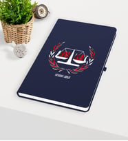 BK Gift Kişiye Özel Avukat Temalı Lacivert Defter - 2