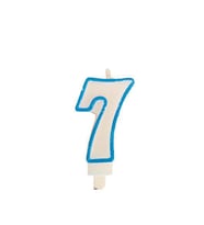 PASTA MUMU RAKAM 7 MAVİ BEYAZ