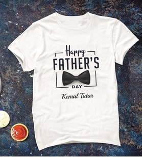 Happy Father's Days Tişörtü Kişiye Özel