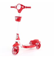 XScooty Silikon 3 Tekerlekli Frenli Çocuk Scooter (Kırmızı)