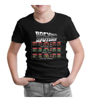Back to the Future - 21.10.2015 Siyah Çocuk Tshirt