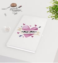 BK Gift Kişiye Özel Sevgililer Günü Beyaz Defter-21