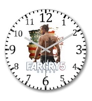 Far Cry 5 Joseph Seed Duvar Saati Bombeli Gercek Cam
