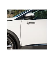 Hyundai HD65 kapı ayna altı 2 adet sticker - atatürk sticker hediyeli