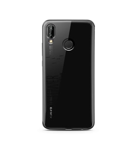 Galata Tasarımlı Süper Şeffaf Silikon Telefon Kılıfı Huawei P20 Lite  